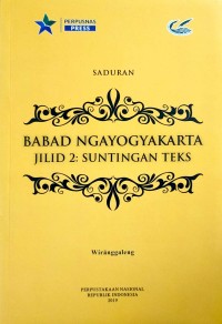 Babad Ngayogyakarta Jilid 2: Suntingan Teks