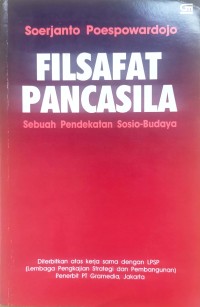 Image of Filsafat Pancasila: sebuah pendekatan sosio-budaya
