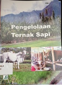 Pengelolaan Ternak Sapi