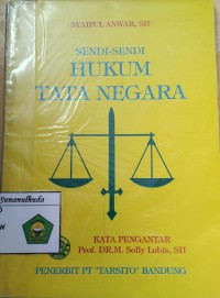 Sendi-Sendi Hukum Tata Negara